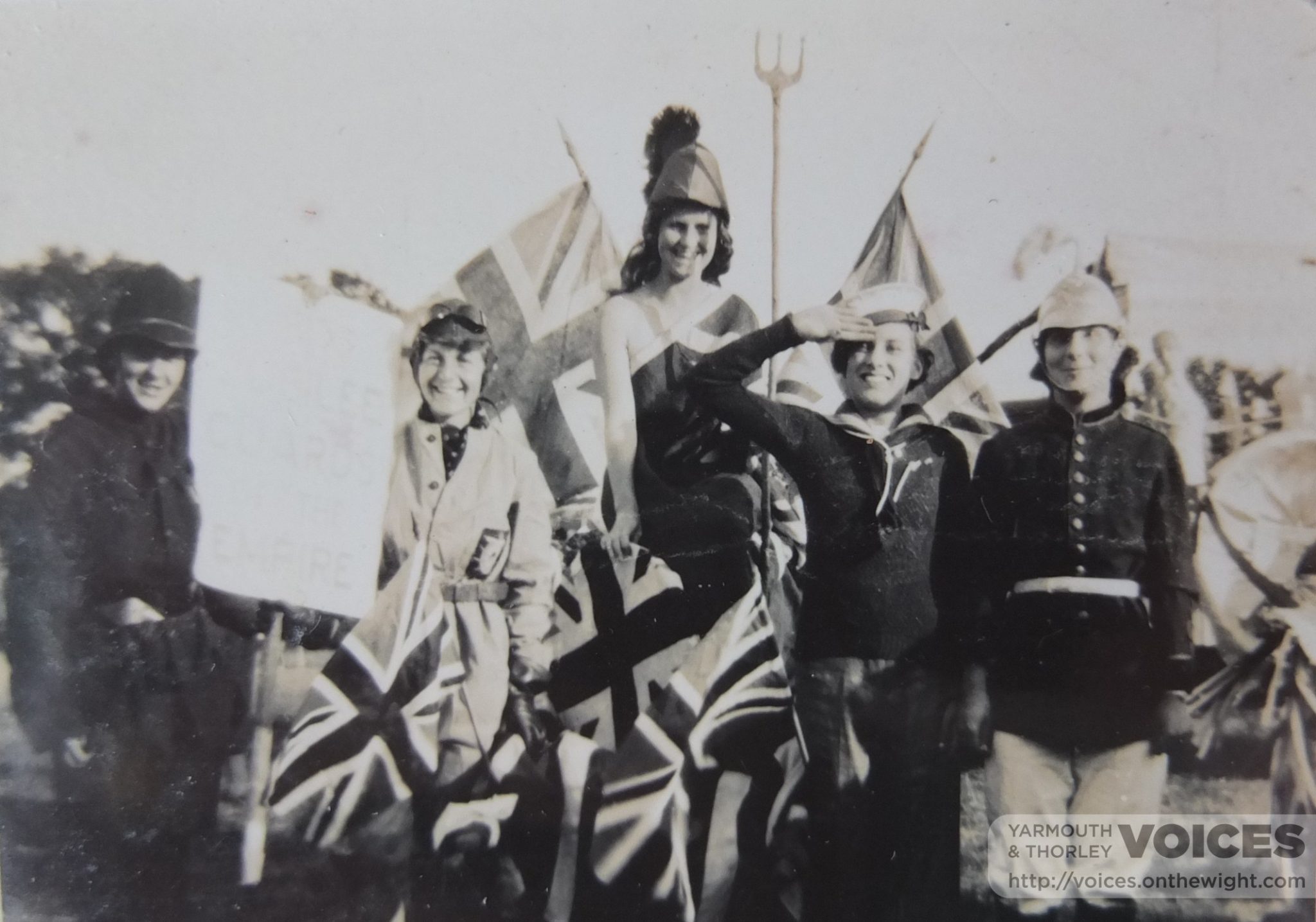 Doe family Carnival entry 1930s
