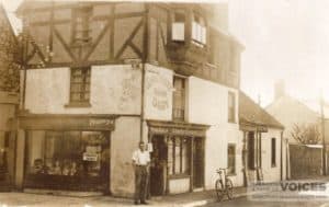 The Square, Burt's ice cream parlour and green grocers