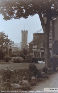 Mills Tea rooms, corner of the Square and Quay Street.