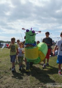 Carnival Mallyshag  arrives to start the games