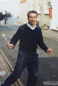 Mick Morton, boatman at Yachtclub and Harold Hayles boatyard