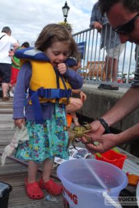 Carnival 2013 Crabbing, baby crabber