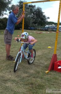 Carnival 2013 Cycling Skills on Green with Wight Cycle Hire, 