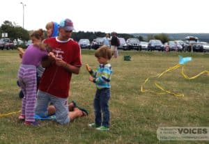 Carnival 2013,kite family on the Green